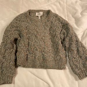 Crop sweater